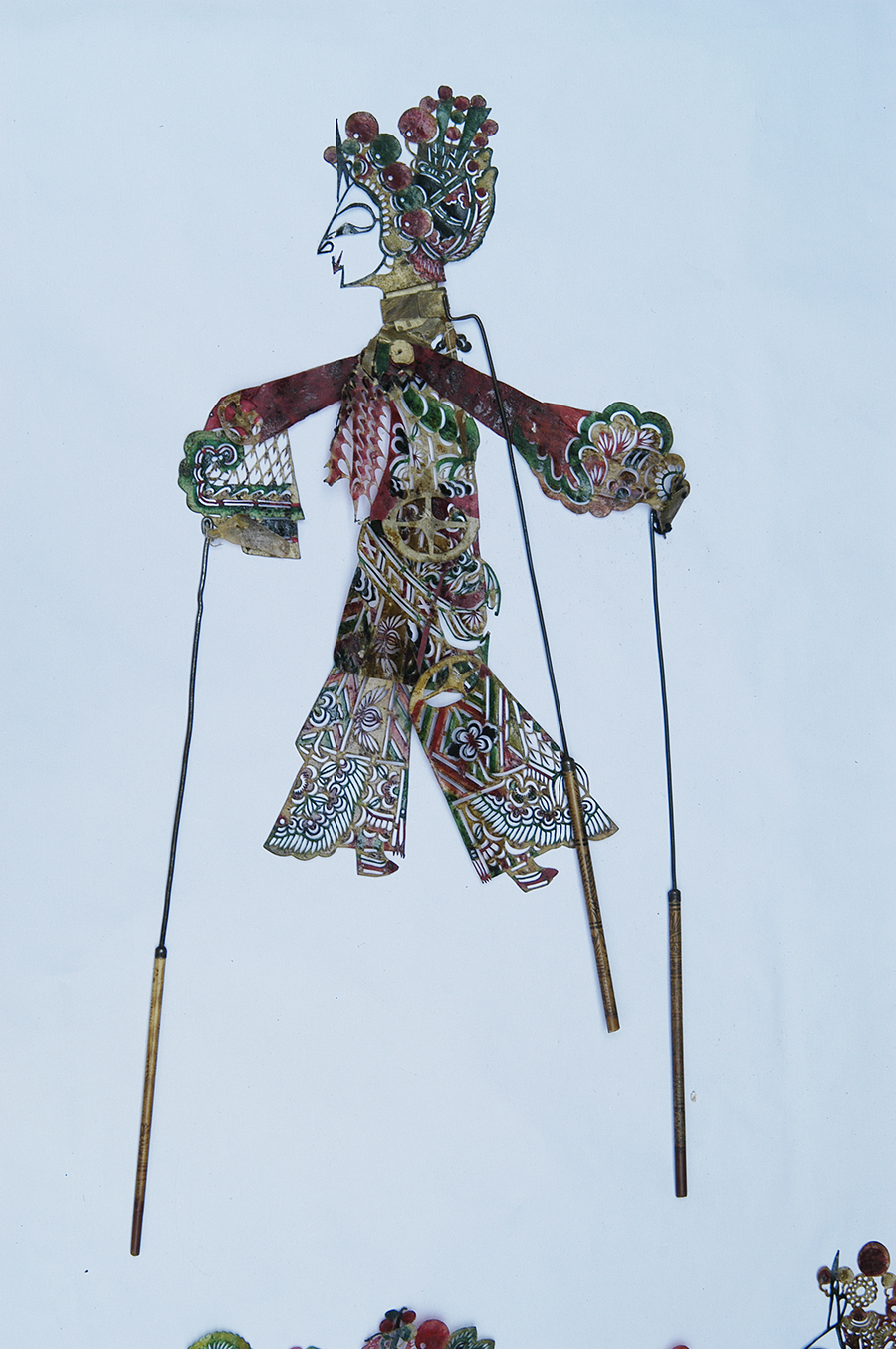 花旦全人驴皮皮影